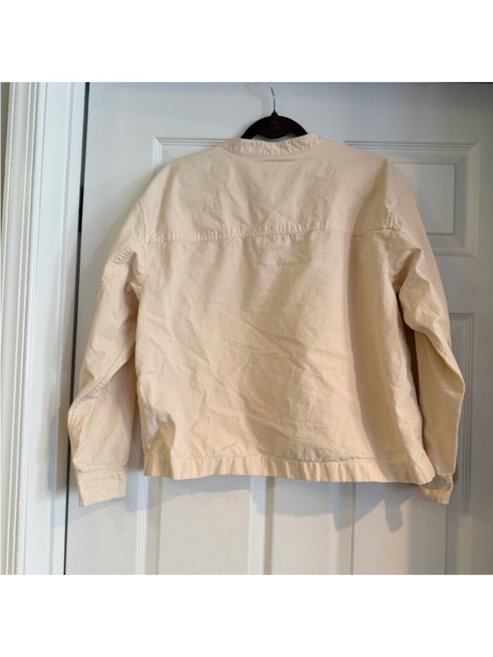 GAP Cream Button-Front Pullover - Picture 5 of 5